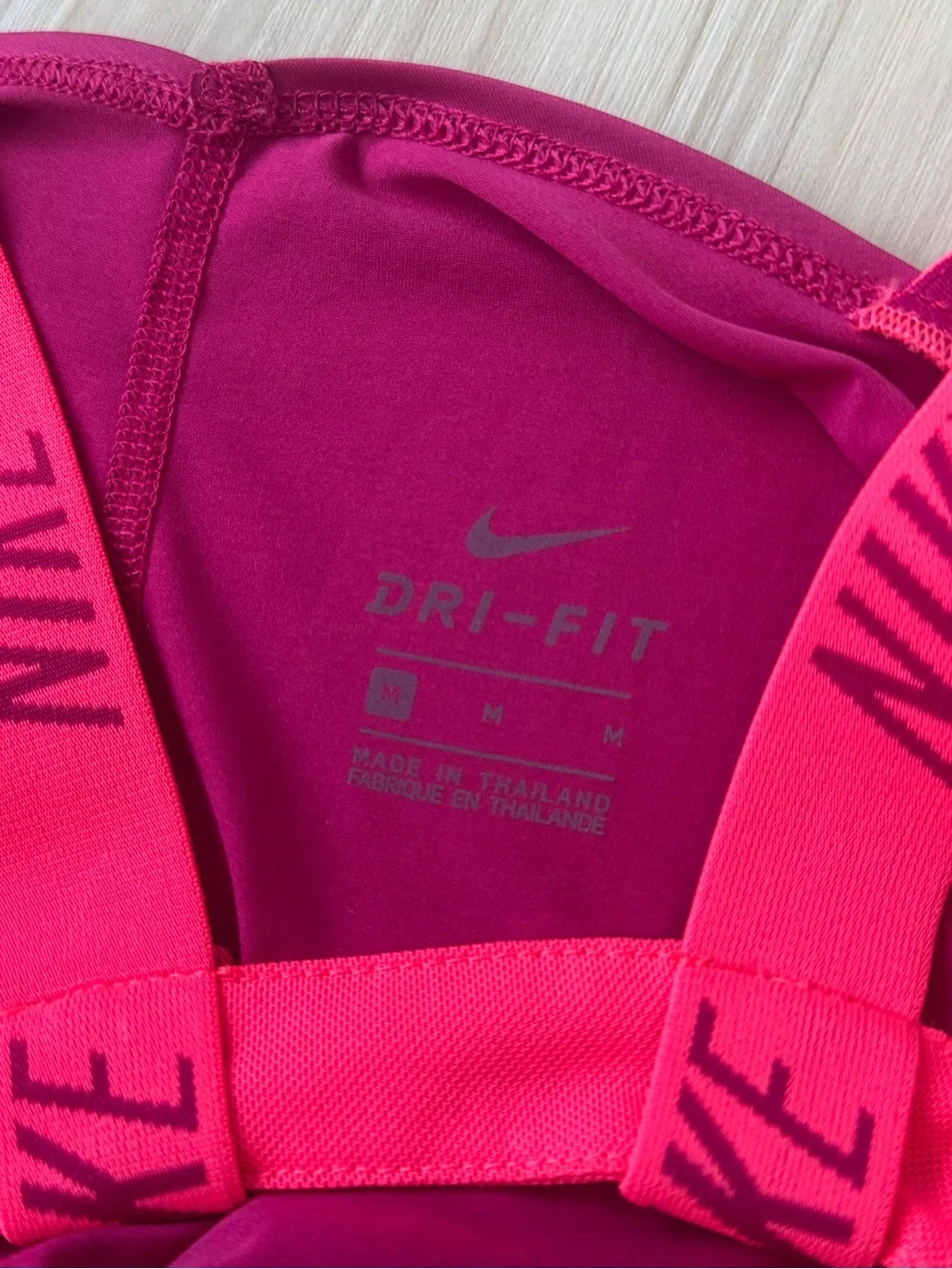 Nike Women’s Racerback Tank Top Bundle - Magenta and Peach